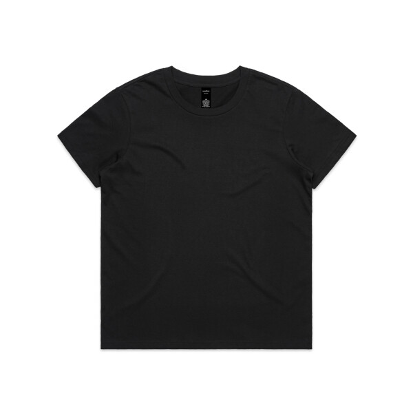 Front view of customizable womans tshirt