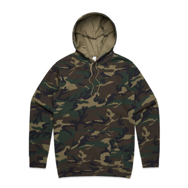 FRONT View of AS Colour / STENCIL CAMO HOOD