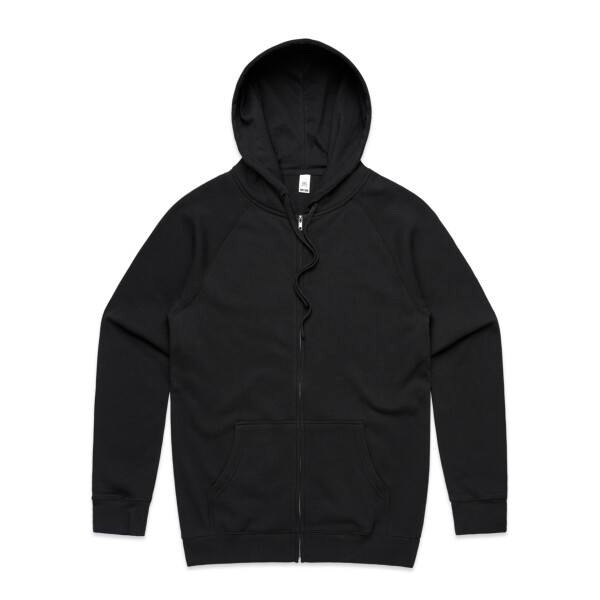 Front view of customisable Supply Zip Hood